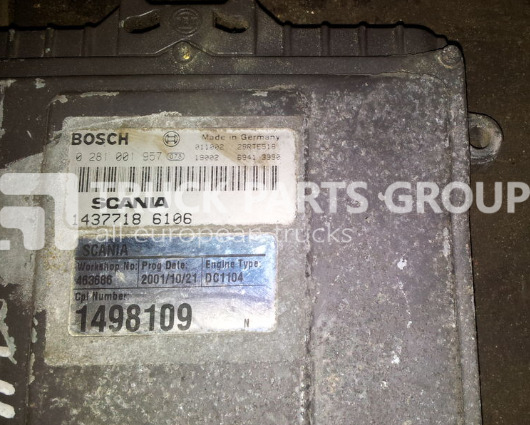 SCANIA engine control unit EDC, ECU, EMS, electronic control unit, 1437 control unit - Блок за управление за Камион: снимка 1 SCANIA engine control unit EDC, ECU, EMS, electronic control unit, 1437 control unit - Блок за управление за Камион: снимка 1