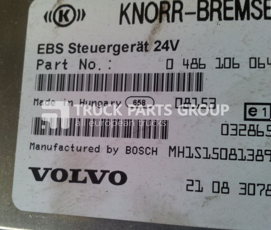 VOLVO FH13, FM13, EURO 4, EURO 5, EDC, ECU, EBS control unit, electron control unit - Блок за управление за Камион: снимка 5 VOLVO FH13, FM13, EURO 4, EURO 5, EDC, ECU, EBS control unit, electron control unit - Блок за управление за Камион: снимка 5
