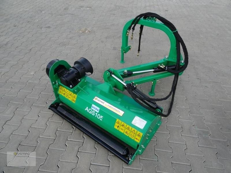 Geo AGS105 105cm Mini Böschungsmulcher Mulcher Mähwerk Schlegelmulcher NEU - Шредер със странично изместване: снимка 1 Geo AGS105 105cm Mini Böschungsmulcher Mulcher Mähwerk Schlegelmulcher NEU - Шредер със странично изместване: снимка 1