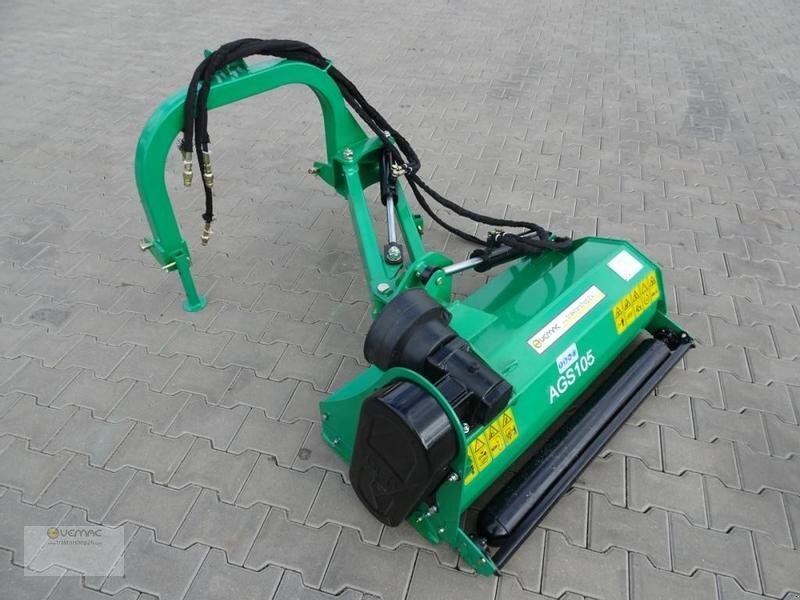Geo AGS105 105cm Mini Böschungsmulcher Mulcher Mähwerk Schlegelmulcher NEU - Шредер със странично изместване: снимка 3 Geo AGS105 105cm Mini Böschungsmulcher Mulcher Mähwerk Schlegelmulcher NEU - Шредер със странично изместване: снимка 3