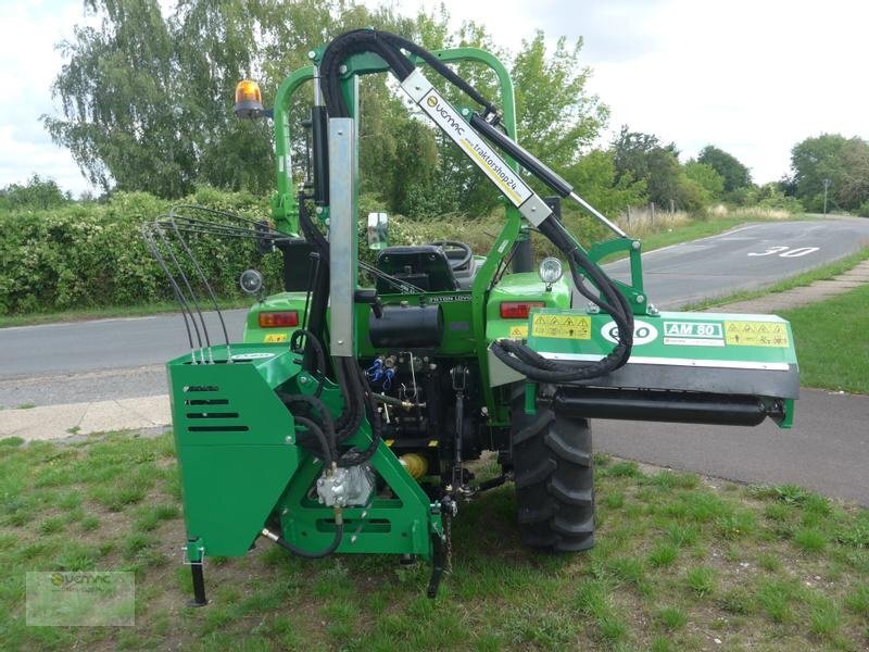 Нови Шредер с телескопично рамо Geo AM80 80cm Böschungsmulcher Mulcher Mähwerk NEU: снимка 7