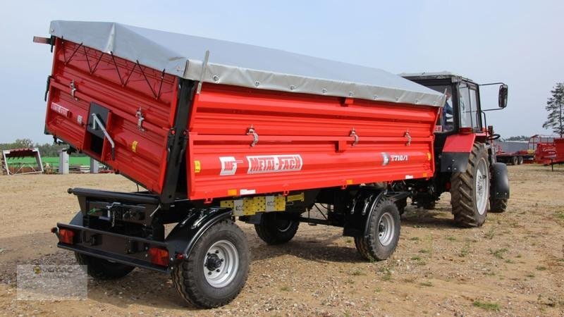 Metal-Fach T710/1 Dreiseitenkipper 3-Seiten Kipper 8t 8ton zGG NEU - Селскостопанско ремарке самосвал: снимка 2 Metal-Fach T710/1 Dreiseitenkipper 3-Seiten Kipper 8t 8ton zGG NEU - Селскостопанско ремарке самосвал: снимка 2