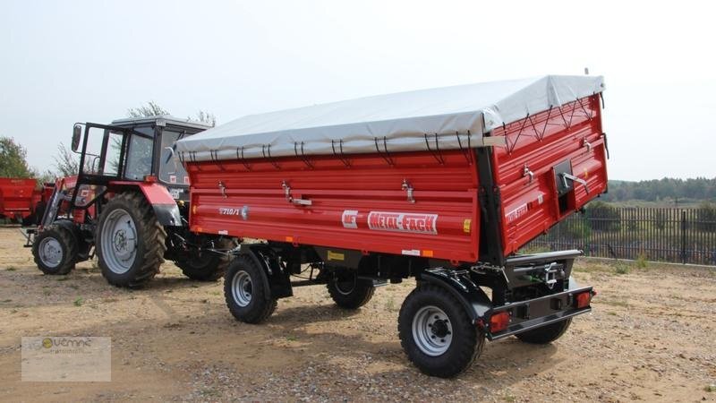 Metal-Fach T710/1 Dreiseitenkipper 3-Seiten Kipper 8t 8ton zGG NEU - Селскостопанско ремарке самосвал: снимка 1 Metal-Fach T710/1 Dreiseitenkipper 3-Seiten Kipper 8t 8ton zGG NEU - Селскостопанско ремарке самосвал: снимка 1