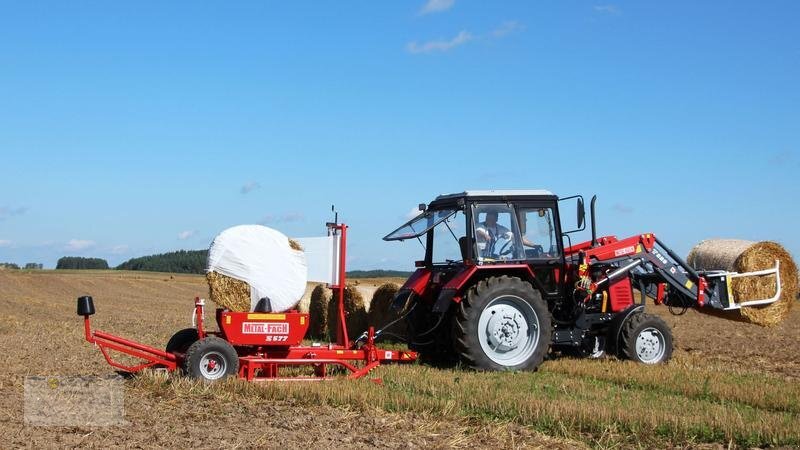 Metal-Fach Z577 Ballenwickler Rundballenwickler mit Seitenlader NEU - Машина за фолиране: снимка 2 Metal-Fach Z577 Ballenwickler Rundballenwickler mit Seitenlader NEU - Машина за фолиране: снимка 2