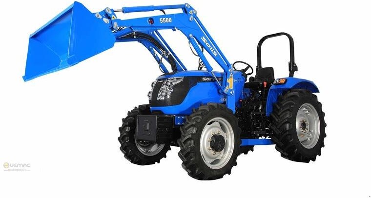 Solis Solis 50 Traktor Trecker Schlepper Frontlader Allrad 50PS - Трактор: снимка 1 Solis Solis 50 Traktor Trecker Schlepper Frontlader Allrad 50PS - Трактор: снимка 1