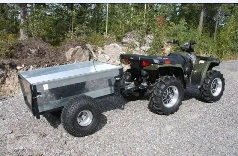 Vemac Kippanhänger ATV TR500 500 Gitter Anhänger Kipper Quad Traktor - Селскостопанско ремарке самосвал: снимка 2 Vemac Kippanhänger ATV TR500 500 Gitter Anhänger Kipper Quad Traktor - Селскостопанско ремарке самосвал: снимка 2