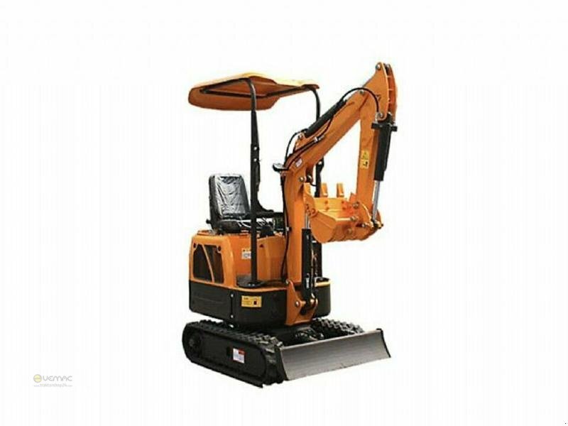 Нови Мини багер Vemac Minibagger Microbagger Bagger Mobilbagger 800kg Diesel NEU: снимка 7