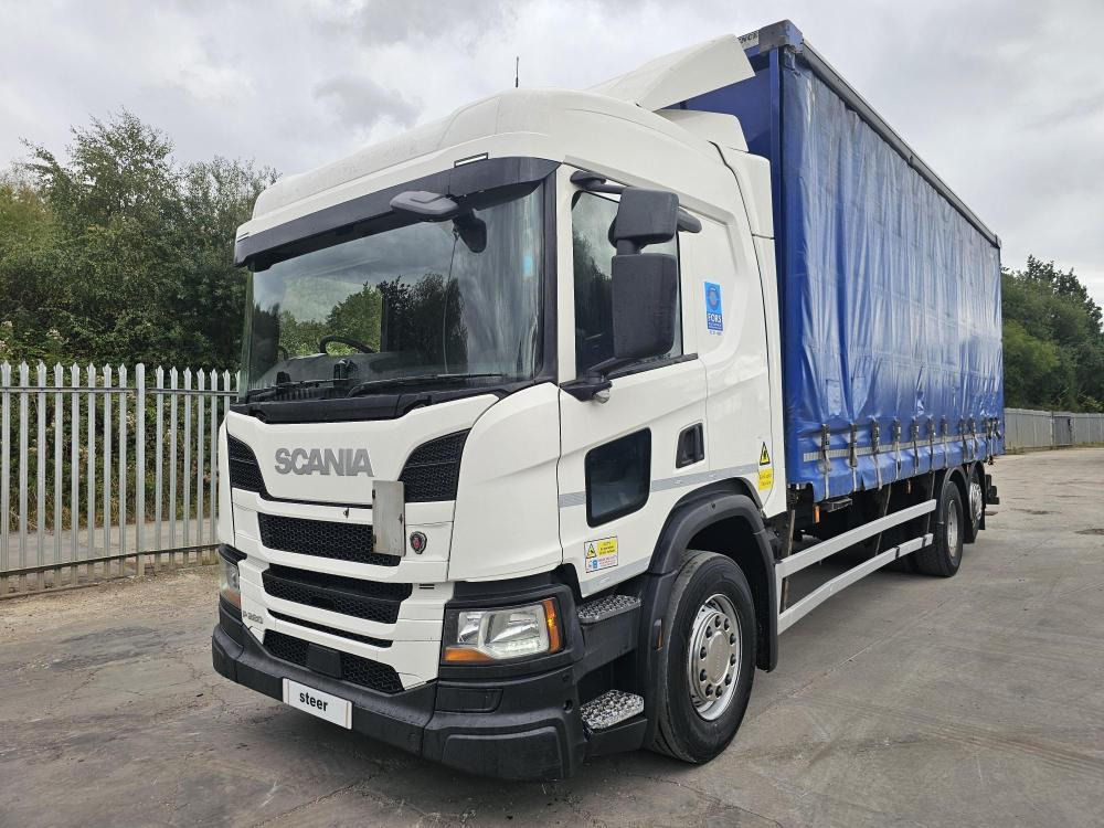 Scania P280 26ton - Камион с брезент: снимка 1 Scania P280 26ton - Камион с брезент: снимка 1