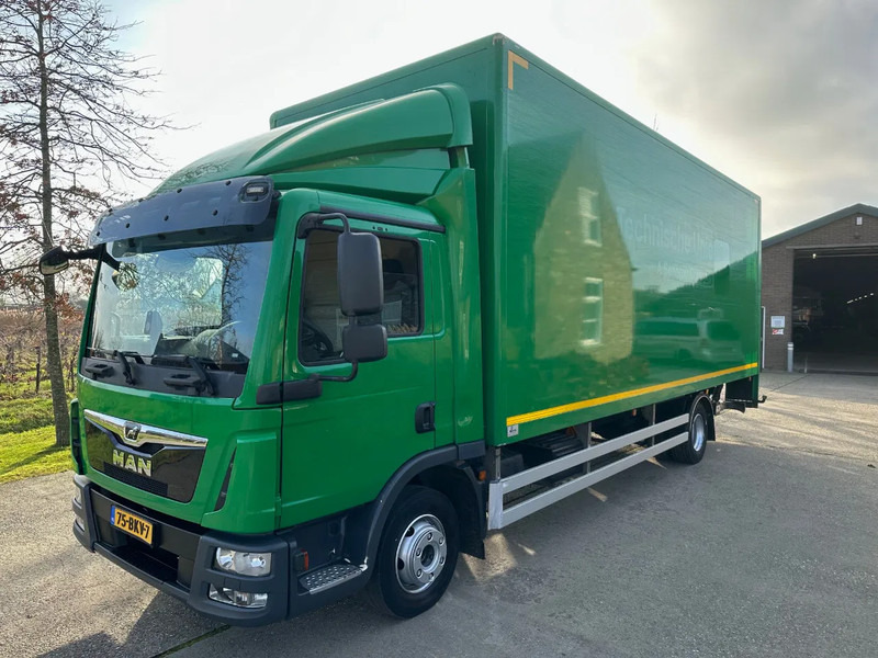 MAN TGL 12.220 / NL TRUCK / 12T / BOX+LIFT 2000kg+SIDE DOOR / AIRCO - Камион фургон: снимка 1 MAN TGL 12.220 / NL TRUCK / 12T / BOX+LIFT 2000kg+SIDE DOOR / AIRCO - Камион фургон: снимка 1
