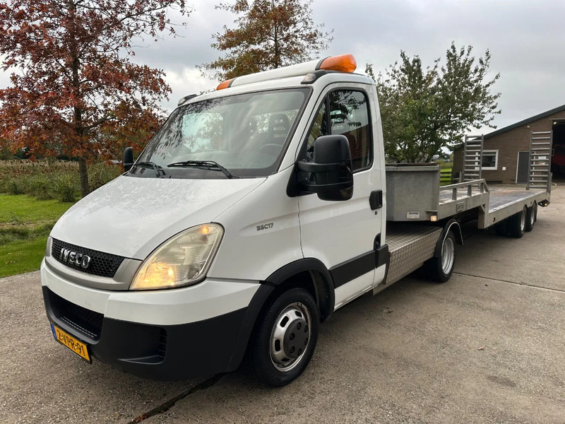 Влекач Iveco Daily 35C17 BE TREKKER 12T COMBI MET VELDHUIZEN SDO TRAILER 2008 / EURO 5 / 3 PERS.: снимка 1