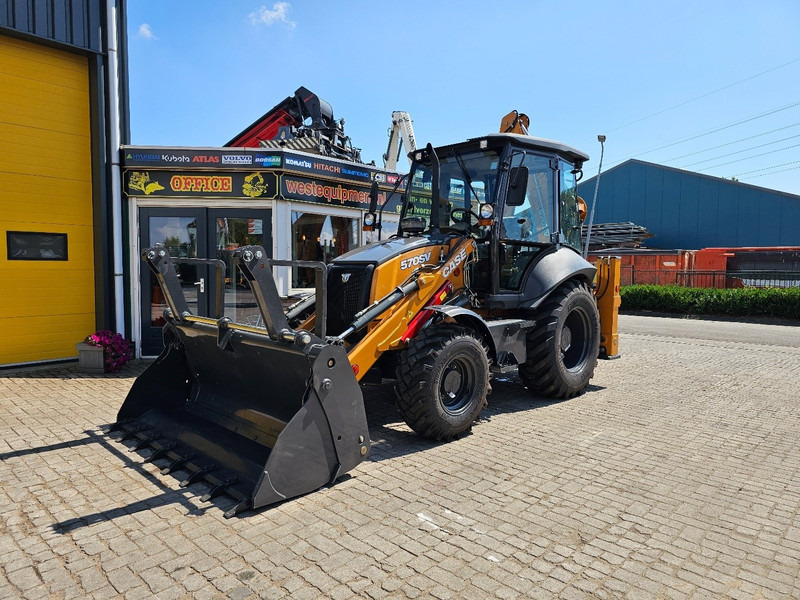 Case 570SV AC / 4x4 / Lepels / Telescopic - Багер-товарач: снимка 2 Case 570SV AC / 4x4 / Lepels / Telescopic - Багер-товарач: снимка 2