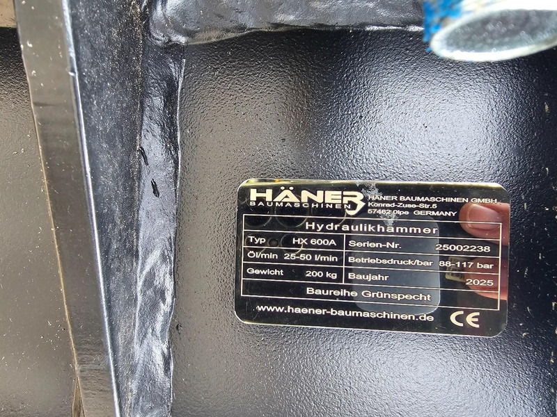 Haner HX600A - Хидравличен чук за Багер: снимка 5 Haner HX600A - Хидравличен чук за Багер: снимка 5