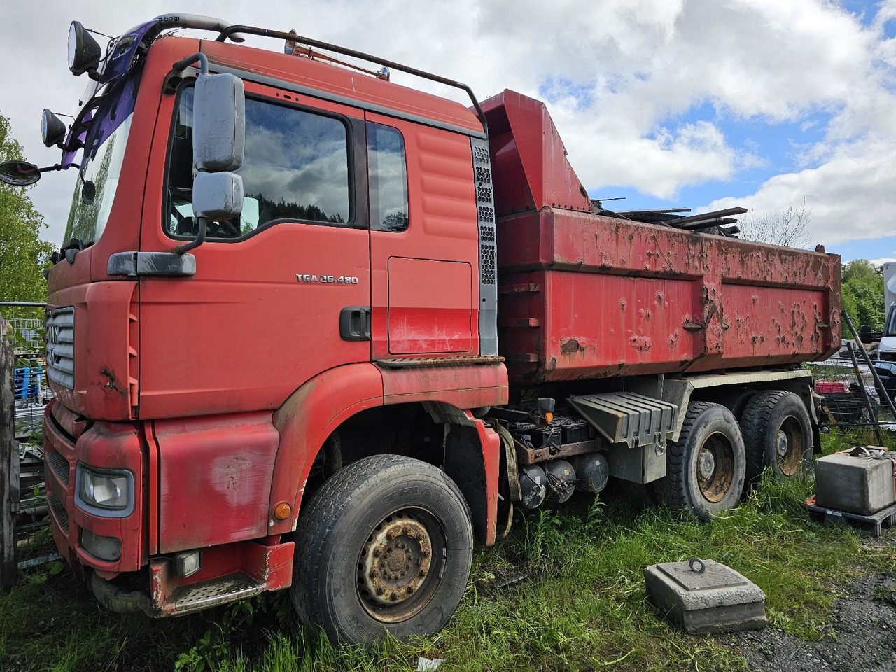 MAN TGA 26.480 6x4 Manual Full Steel - Самосвал камион: снимка 1 MAN TGA 26.480 6x4 Manual Full Steel - Самосвал камион: снимка 1