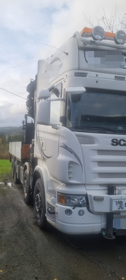 Scania R560 - Бордови камион, Камион с кран: снимка 4 Scania R560 - Бордови камион, Камион с кран: снимка 4