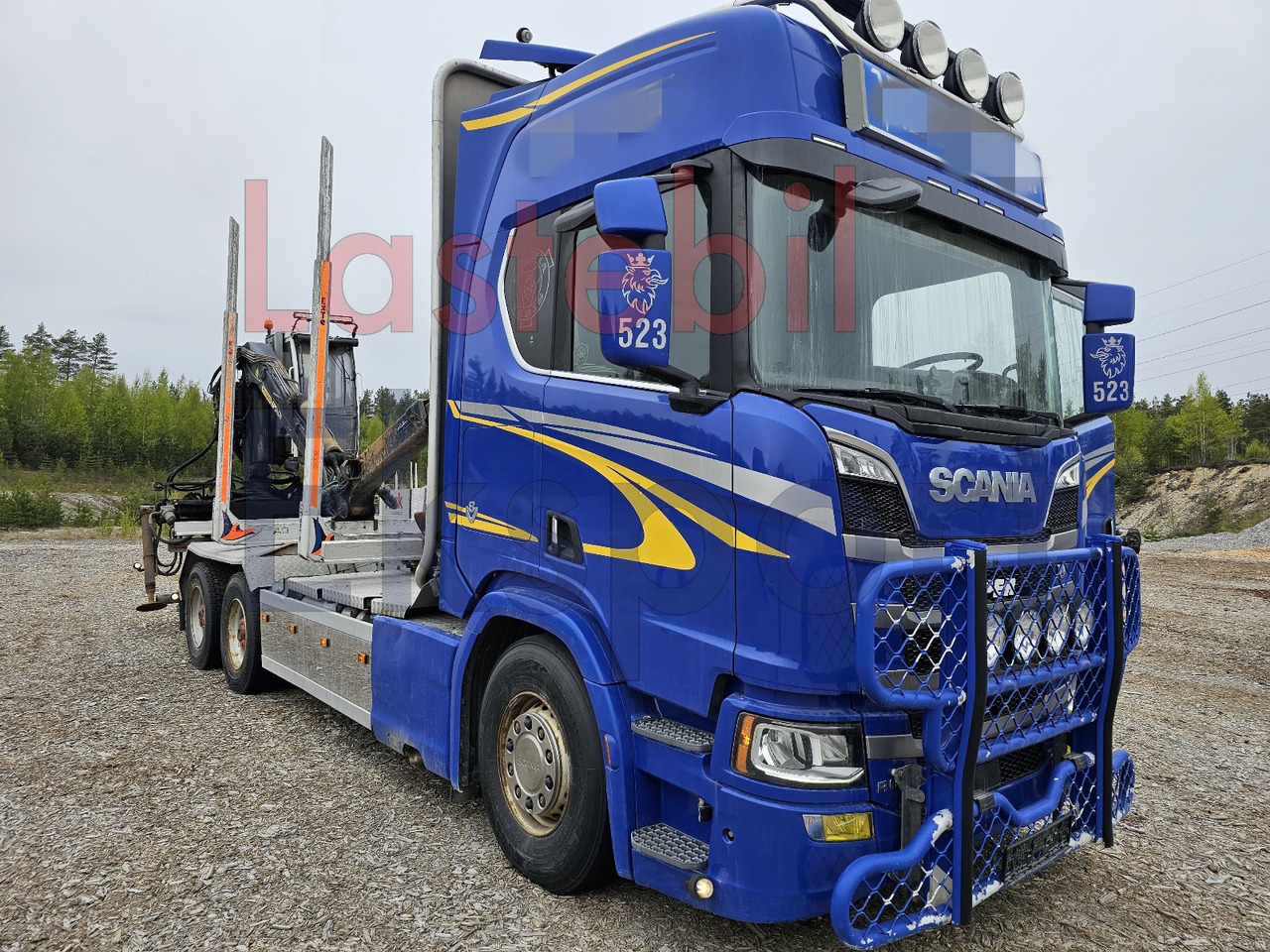 Scania R650 - Камион за дърва, Камион с кран: снимка 2 Scania R650 - Камион за дърва, Камион с кран: снимка 2
