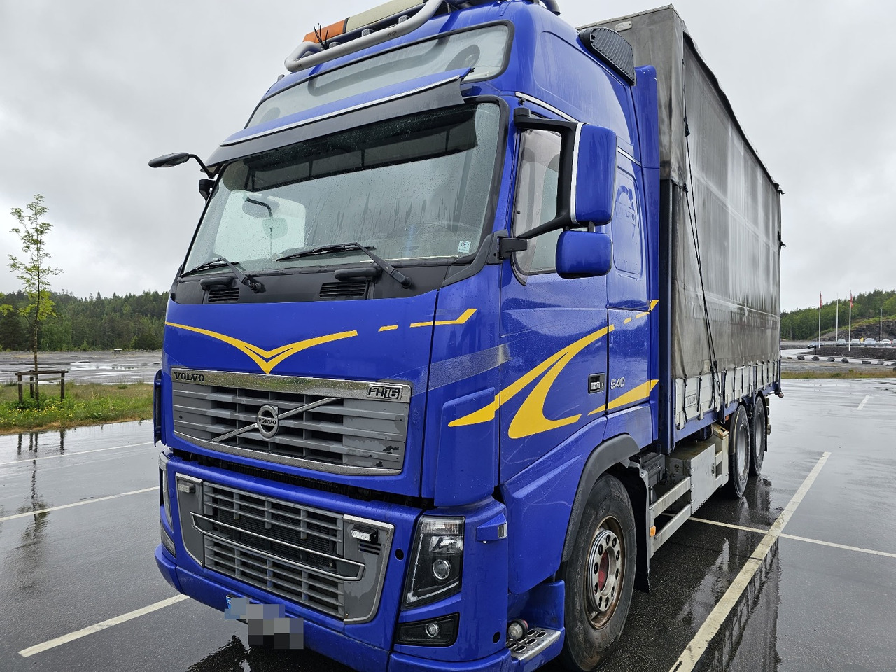 Volvo FH16 540 6x4 - Камион с брезент: снимка 5 Volvo FH16 540 6x4 - Камион с брезент: снимка 5