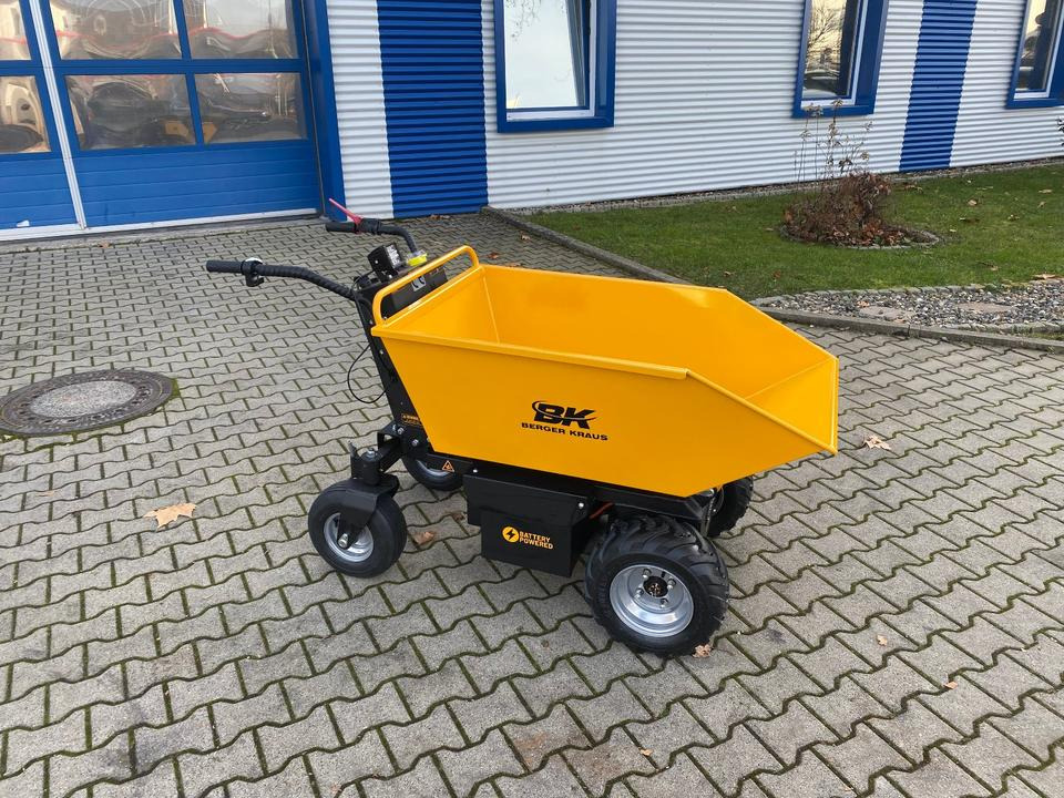 Elektroschubkarre / E-Dumper BK500HE Hydraulisch Kippbar 1000W *INKL.19% MWST*BERGER KRAUS*SOFORT!* - Мини самосвал: снимка 1 Elektroschubkarre / E-Dumper BK500HE Hydraulisch Kippbar 1000W *INKL.19% MWST*BERGER KRAUS*SOFORT!* - Мини самосвал: снимка 1