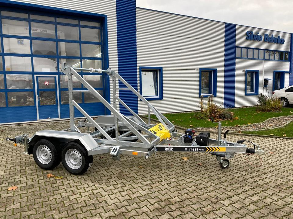 Lorries Kabeltrommel-Anhänger 3500KG mit E-Winde *INKL.19% MWST.*Kabelanhänger Sofort Verfügbar! - Кабелно ремарке: снимка 1 Lorries Kabeltrommel-Anhänger 3500KG mit E-Winde *INKL.19% MWST.*Kabelanhänger Sofort Verfügbar! - Кабелно ремарке: снимка 1