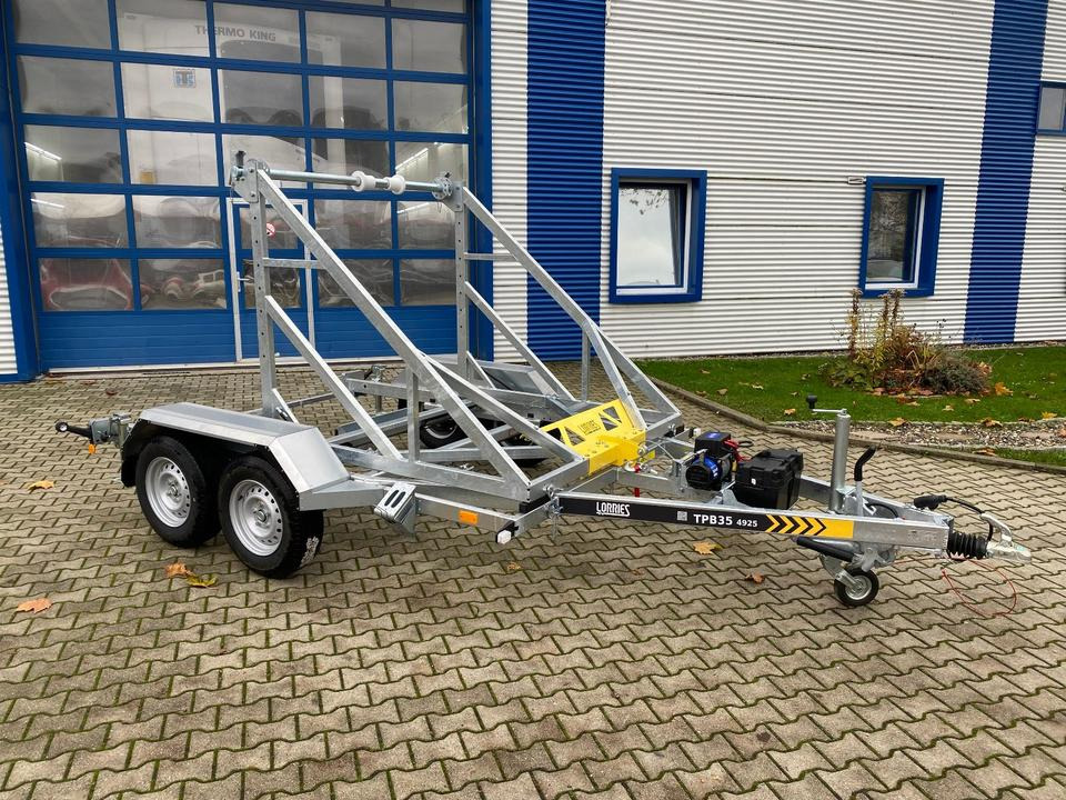Lorries Kabeltrommel-Anhänger 3500KG mit E-Winde *INKL.19% MWST.*Kabelanhänger Sofort Verfügbar! - Кабелно ремарке: снимка 3 Lorries Kabeltrommel-Anhänger 3500KG mit E-Winde *INKL.19% MWST.*Kabelanhänger Sofort Verfügbar! - Кабелно ремарке: снимка 3