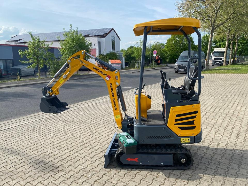 Minibagger BK1250JS + Schaufelpaket *INKL.19% MWST*KUBOTA*BERGER KRAUS*JOYSTICK*SOFORT!* - Мини багер: снимка 2 Minibagger BK1250JS + Schaufelpaket *INKL.19% MWST*KUBOTA*BERGER KRAUS*JOYSTICK*SOFORT!* - Мини багер: снимка 2