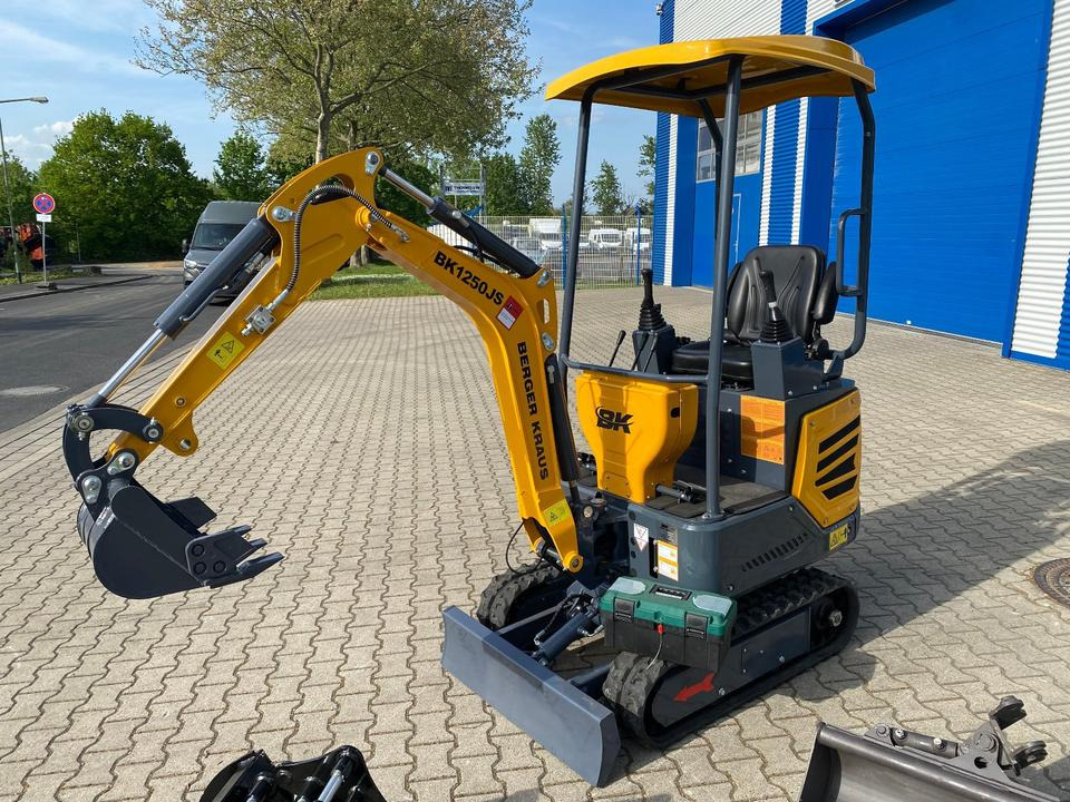 Minibagger BK1250JS + Zubehör *INKL.19% MWST*KUBOTA*BERGER KRAUS*JOYSTICK*SOFORT!* - Мини багер: снимка 4 Minibagger BK1250JS + Zubehör *INKL.19% MWST*KUBOTA*BERGER KRAUS*JOYSTICK*SOFORT!* - Мини багер: снимка 4