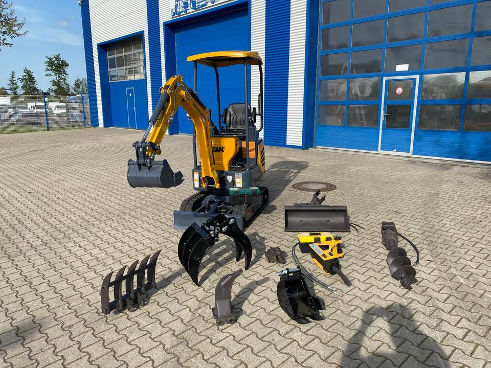 Мини багер Minibagger BK1250JS + Zubehör *INKL.19% MWST*KUBOTA*BERGER KRAUS*JOYSTICK*SOFORT!*: снимка 15