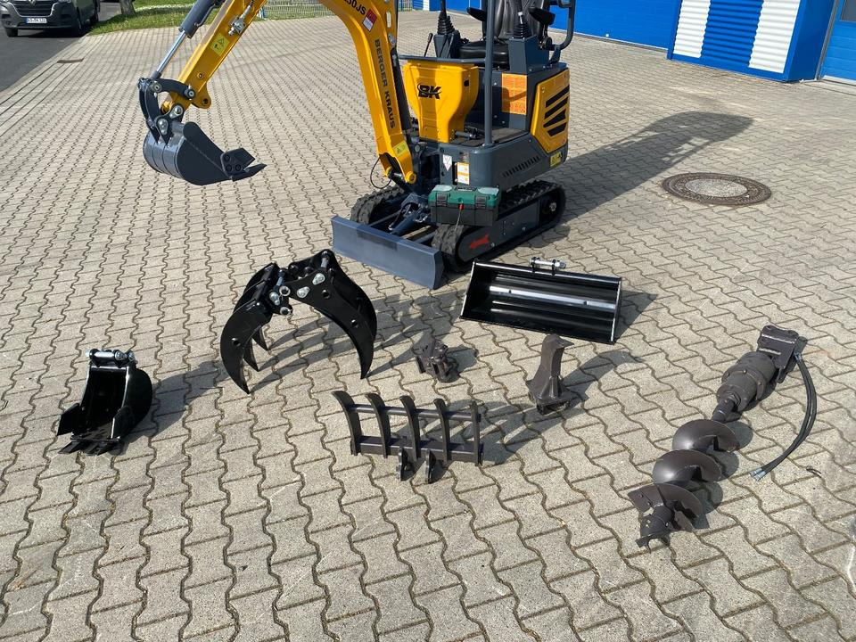 Minibagger BK1250JS + Zubehör *INKL.19% MWST*KUBOTA*BERGER KRAUS*JOYSTICK*SOFORT!* - Мини багер: снимка 3 Minibagger BK1250JS + Zubehör *INKL.19% MWST*KUBOTA*BERGER KRAUS*JOYSTICK*SOFORT!* - Мини багер: снимка 3