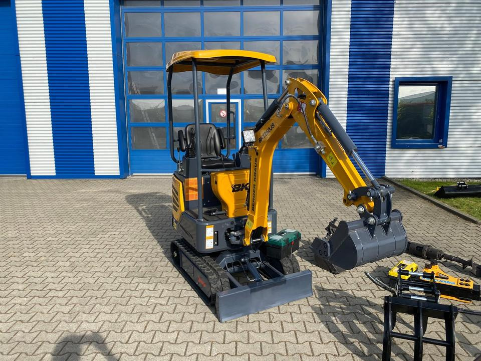 Мини багер Minibagger BK1250JS + Zubehör *INKL.19% MWST*KUBOTA*BERGER KRAUS*JOYSTICK*SOFORT!*: снимка 14