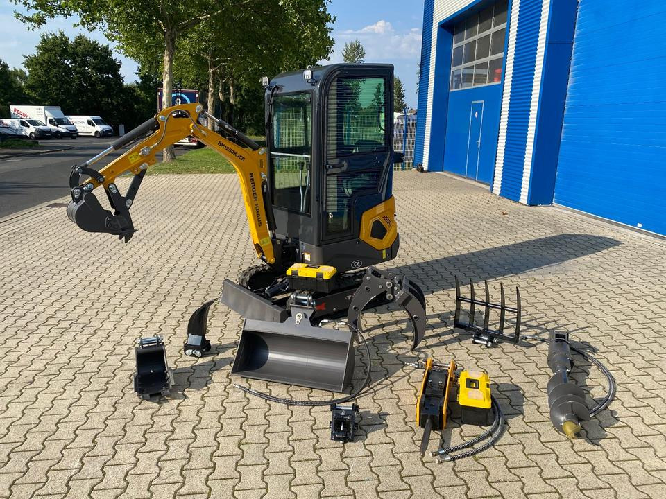 Minibagger BK1250KJSR inkl. großem Zubehörpaket *INKL.19% MWST*BERGER KRAUS*KUBOTA* VERSTELLFAHRWERK*SOFORT!* - Мини багер: снимка 1 Minibagger BK1250KJSR inkl. großem Zubehörpaket *INKL.19% MWST*BERGER KRAUS*KUBOTA* VERSTELLFAHRWERK*SOFORT!* - Мини багер: снимка 1