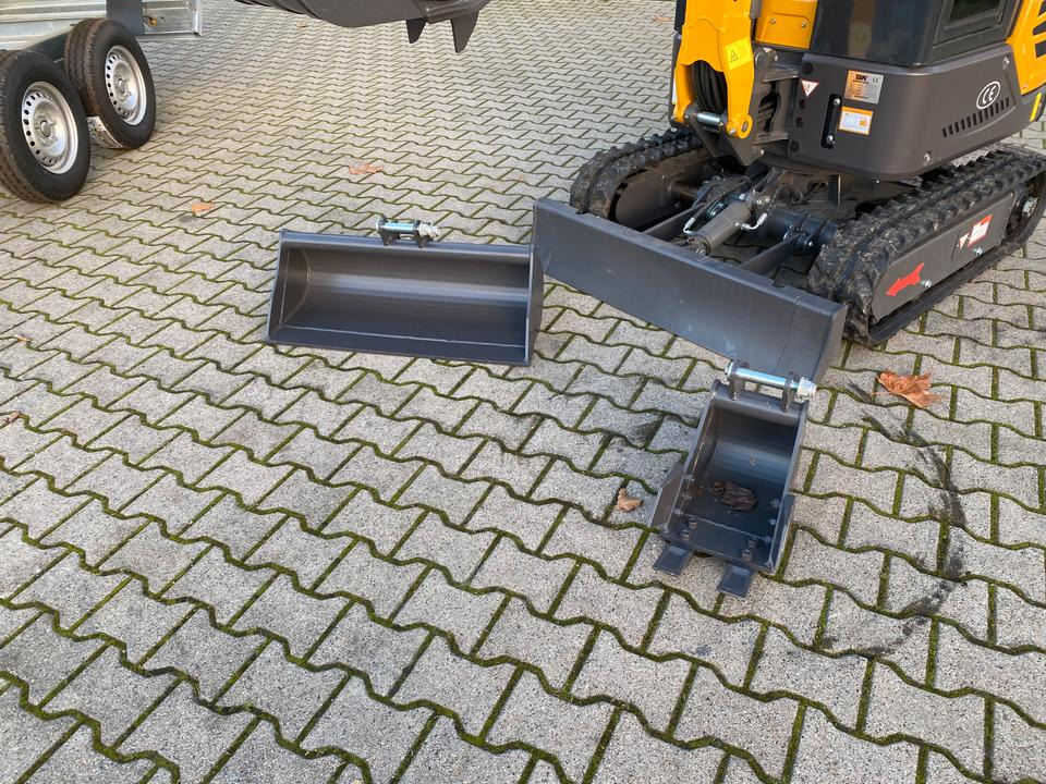 Minibagger BK1250KSR im Komplettpaket mit Kippanhänger und Auffahrrampen *INKL.19% MWST*BERGER KRAUS*SOFORT!* - Мини багер: снимка 4 Minibagger BK1250KSR im Komplettpaket mit Kippanhänger und Auffahrrampen *INKL.19% MWST*BERGER KRAUS*SOFORT!* - Мини багер: снимка 4