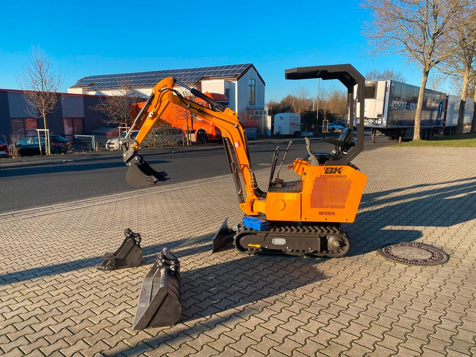 Minibagger BK1500JS *INKL.19% MWST*KUBOTA*BERGER KRAUS*JOYSTICK*SCHAUFELPAKET*SOFORT!* - Мини багер: снимка 2 Minibagger BK1500JS *INKL.19% MWST*KUBOTA*BERGER KRAUS*JOYSTICK*SCHAUFELPAKET*SOFORT!* - Мини багер: снимка 2