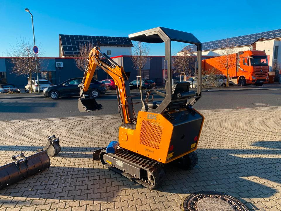 Minibagger BK1500JS *INKL.19% MWST*KUBOTA*BERGER KRAUS*JOYSTICK*SCHAUFELPAKET*SOFORT!* - Мини багер: снимка 3 Minibagger BK1500JS *INKL.19% MWST*KUBOTA*BERGER KRAUS*JOYSTICK*SCHAUFELPAKET*SOFORT!* - Мини багер: снимка 3