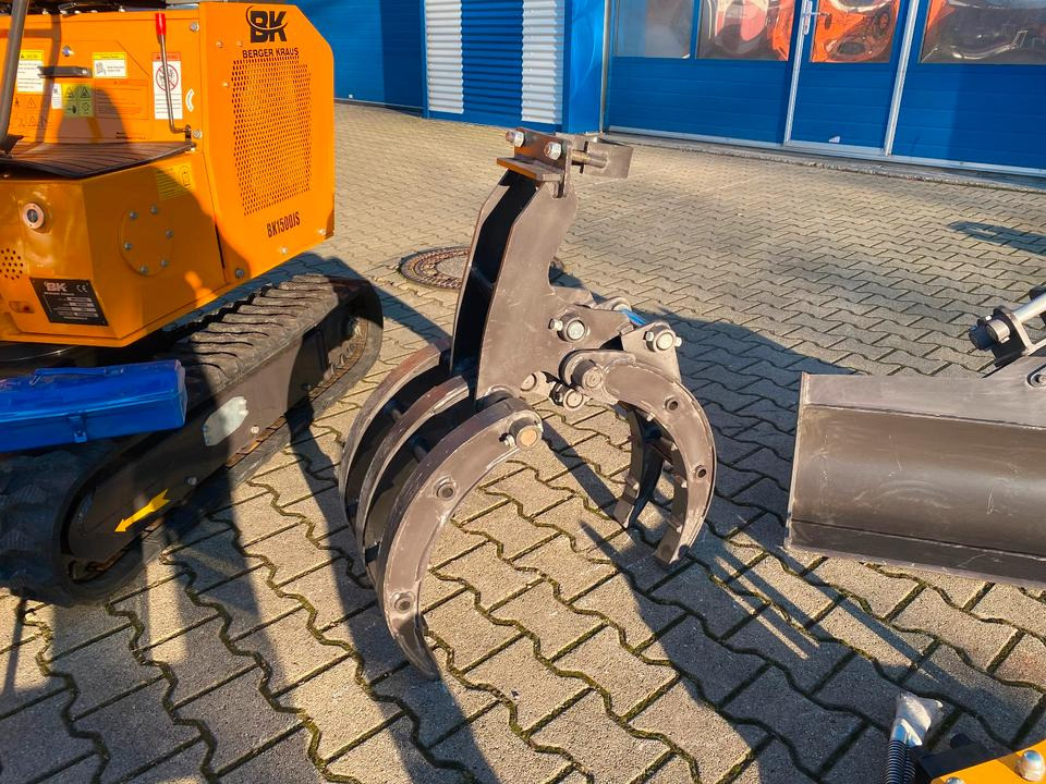 Мини багер Minibagger BK1500JS + Zubehör *INKL.19% MWST*BERGER KRAUS*KUBOTA*JOYSTICK*ZUBEHÖRPAKET GROß*SOFORT!*: снимка 18