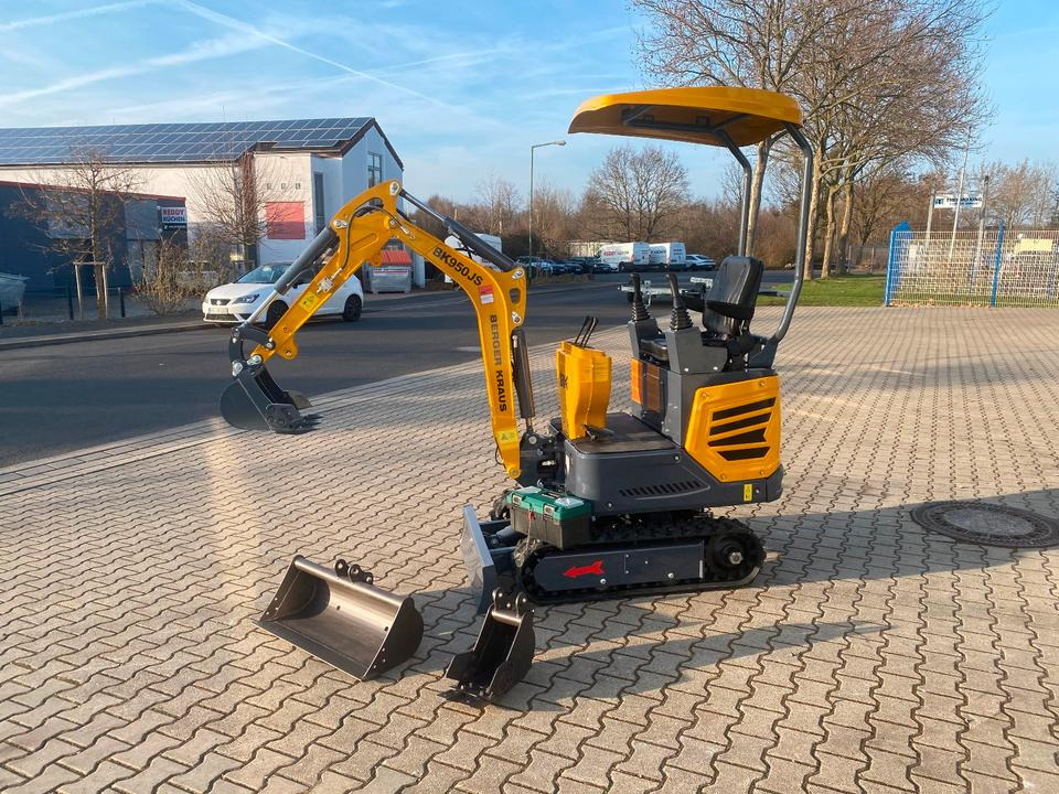 Minibagger BK950JS + Schaufelpaket *INKL.19% MWST*BERGER KRAUS*KABINE*SOFORT!* - Мини багер: снимка 2 Minibagger BK950JS + Schaufelpaket *INKL.19% MWST*BERGER KRAUS*KABINE*SOFORT!* - Мини багер: снимка 2