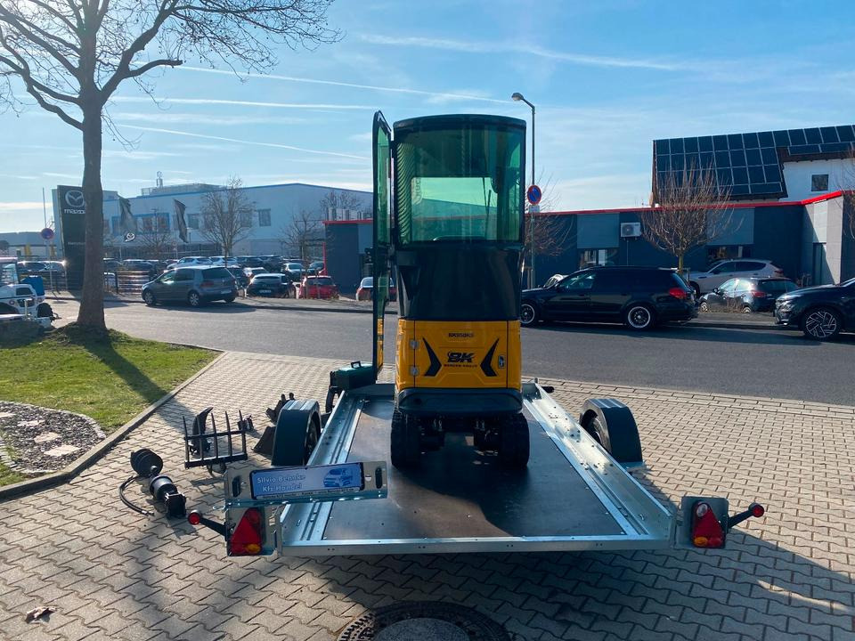 Minibagger BK950KS + Anhänger + Zubehör *INKL.19% MWST*BERGER KRAUS*KABINE*SOFORT!* - Мини багер: снимка 4 Minibagger BK950KS + Anhänger + Zubehör *INKL.19% MWST*BERGER KRAUS*KABINE*SOFORT!* - Мини багер: снимка 4