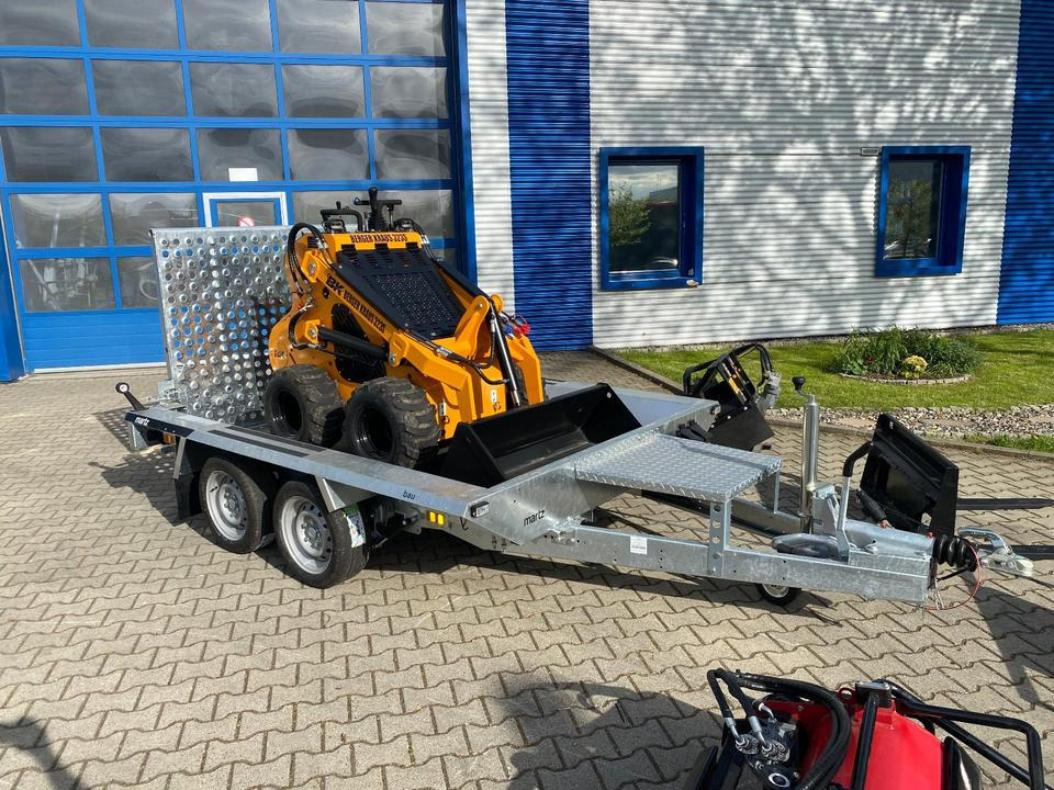 Radlader / Minilader BK323S Komplettpaket mit Tieflader + Zübehör *INKL.19% MWST.*BERGER KRAUS*BRIGGS&STRATTON* - Мини челен товарач: снимка 3 Radlader / Minilader BK323S Komplettpaket mit Tieflader + Zübehör *INKL.19% MWST.*BERGER KRAUS*BRIGGS&STRATTON* - Мини челен товарач: снимка 3