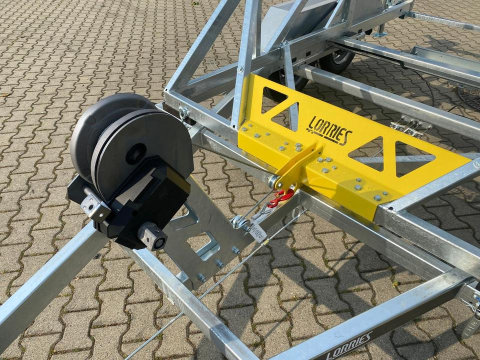 Кабелно ремарке Vermietung / Kabelanhänger 3000KG / Nutzlast 2373KG / Kabeltrommel-Anhänger / Glasfaser/ 1 Monat: снимка 7
