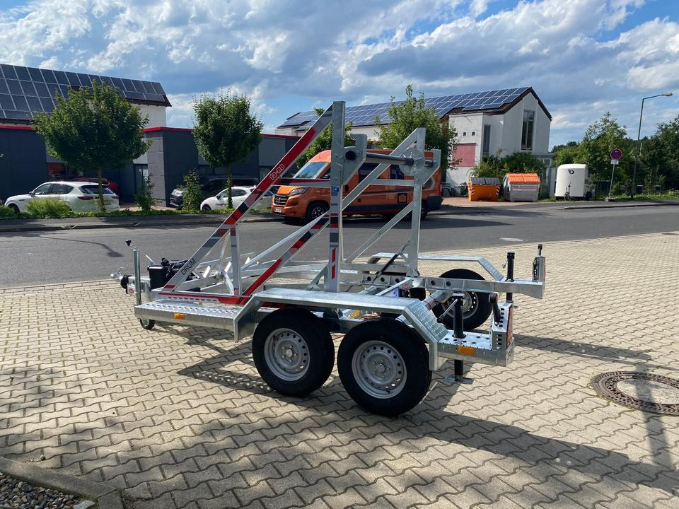 Vermietung / Kabelanhänger 3500KG E-Winde / Nutzlast 2749KG / Kabeltrommel-Anhänger / Glasfaser/ 1 Monat - Кабелно ремарке: снимка 3 Vermietung / Kabelanhänger 3500KG E-Winde / Nutzlast 2749KG / Kabeltrommel-Anhänger / Glasfaser/ 1 Monat - Кабелно ремарке: снимка 3