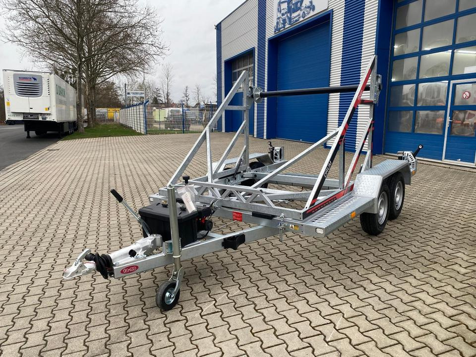 Vermietung / Kabelanhänger 3500KG E-Winde / Nutzlast 2749KG / Kabeltrommel-Anhänger / Glasfaser / 1 Woche - Кабелно ремарке: снимка 1 Vermietung / Kabelanhänger 3500KG E-Winde / Nutzlast 2749KG / Kabeltrommel-Anhänger / Glasfaser / 1 Woche - Кабелно ремарке: снимка 1