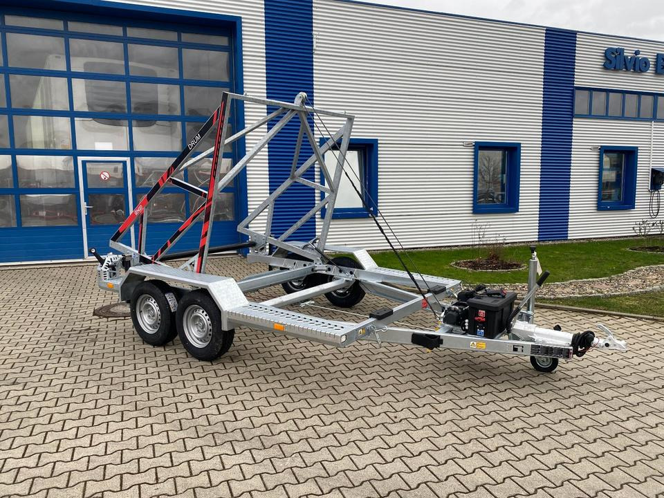 Vermietung / Kabelanhänger 3500KG E-Winde / Nutzlast 2749KG / Kabeltrommel-Anhänger / Glasfaser / 1 Woche - Кабелно ремарке: снимка 2 Vermietung / Kabelanhänger 3500KG E-Winde / Nutzlast 2749KG / Kabeltrommel-Anhänger / Glasfaser / 1 Woche - Кабелно ремарке: снимка 2