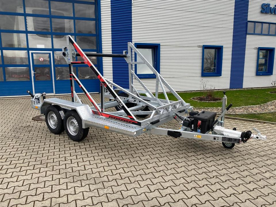 Vermietung / Kabelanhänger 3500KG E-Winde / Nutzlast 2749KG / Kabeltrommel-Anhänger / Glasfaser / 1 Woche - Кабелно ремарке: снимка 3 Vermietung / Kabelanhänger 3500KG E-Winde / Nutzlast 2749KG / Kabeltrommel-Anhänger / Glasfaser / 1 Woche - Кабелно ремарке: снимка 3