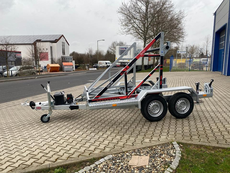 Vermietung / Kabelanhänger 3500KG E-Winde / Nutzlast 2749KG / Kabeltrommel-Anhänger / Glasfaser / 1 Woche - Кабелно ремарке: снимка 4 Vermietung / Kabelanhänger 3500KG E-Winde / Nutzlast 2749KG / Kabeltrommel-Anhänger / Glasfaser / 1 Woche - Кабелно ремарке: снимка 4