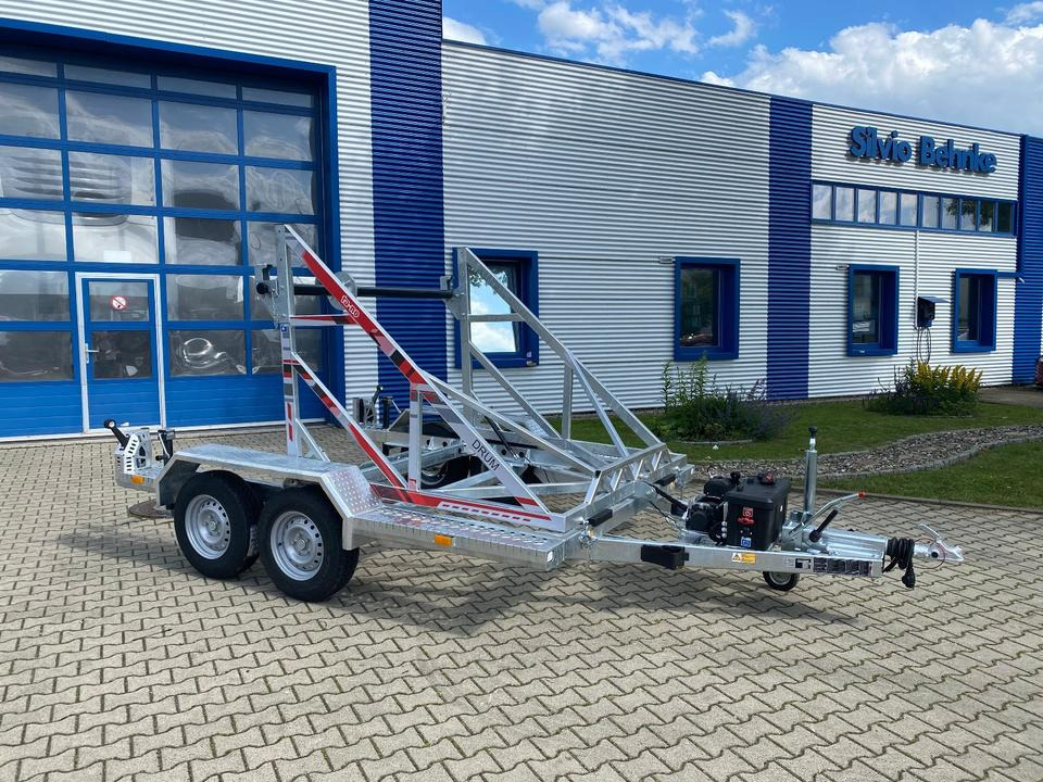 Vermietung / Kabelanhänger 3500KG E-Winde / Nutzlast 2749KG / Kabeltrommel-Anhänger / Glasfaser/ 3 Tage - Кабелно ремарке: снимка 1 Vermietung / Kabelanhänger 3500KG E-Winde / Nutzlast 2749KG / Kabeltrommel-Anhänger / Glasfaser/ 3 Tage - Кабелно ремарке: снимка 1