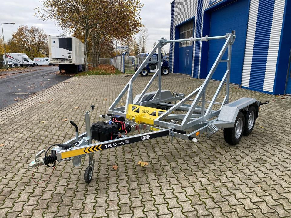 Vermietung / Kabelanhänger 3500KG E-Winde / Nutzlast 2825KG / Kabeltrommel-Anhänger / Glasfaser/ 1 Monat - Кабелно ремарке: снимка 3 Vermietung / Kabelanhänger 3500KG E-Winde / Nutzlast 2825KG / Kabeltrommel-Anhänger / Glasfaser/ 1 Monat - Кабелно ремарке: снимка 3