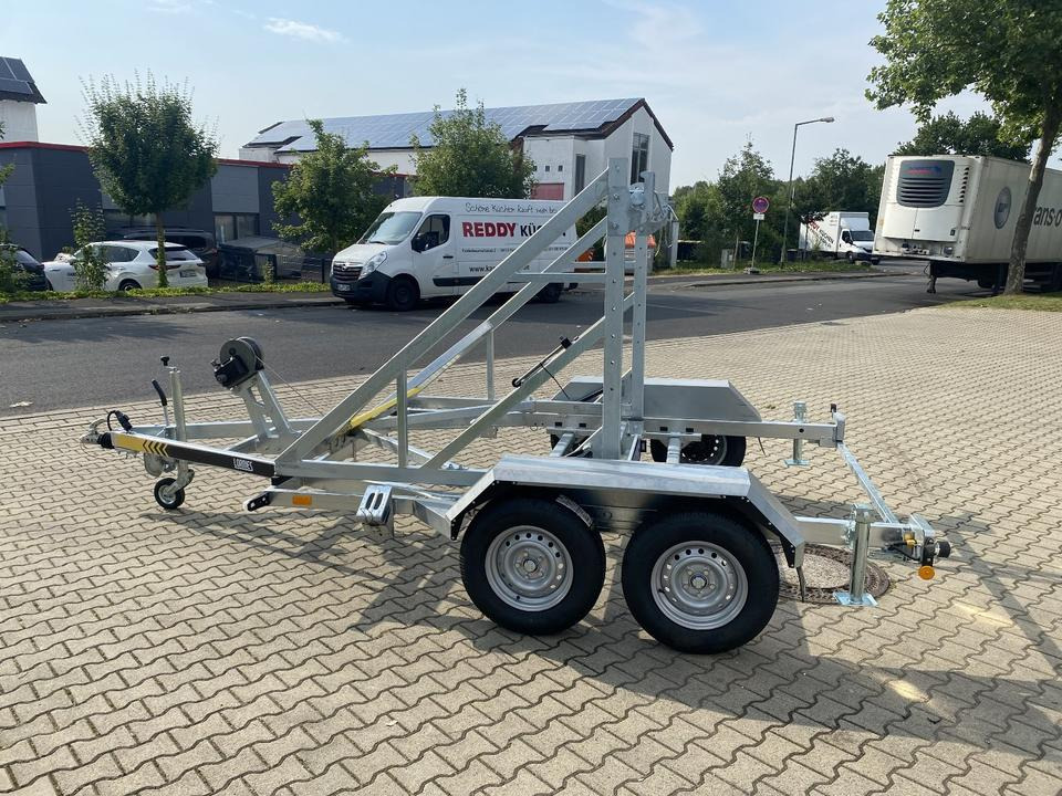 Vermietung / Kabelanhänger 3500KG / Nutzlast 2825KG / Kabeltrommel-Anhänger / Glasfaser/ 1 Monat - Кабелно ремарке: снимка 4 Vermietung / Kabelanhänger 3500KG / Nutzlast 2825KG / Kabeltrommel-Anhänger / Glasfaser/ 1 Monat - Кабелно ремарке: снимка 4