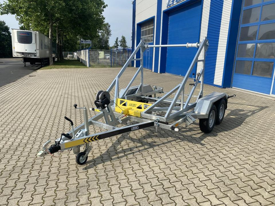 Vermietung / Kabelanhänger 3500KG / Nutzlast 2825KG / Kabeltrommel-Anhänger / Glasfaser/ 1 Woche - Кабелно ремарке: снимка 1 Vermietung / Kabelanhänger 3500KG / Nutzlast 2825KG / Kabeltrommel-Anhänger / Glasfaser/ 1 Woche - Кабелно ремарке: снимка 1