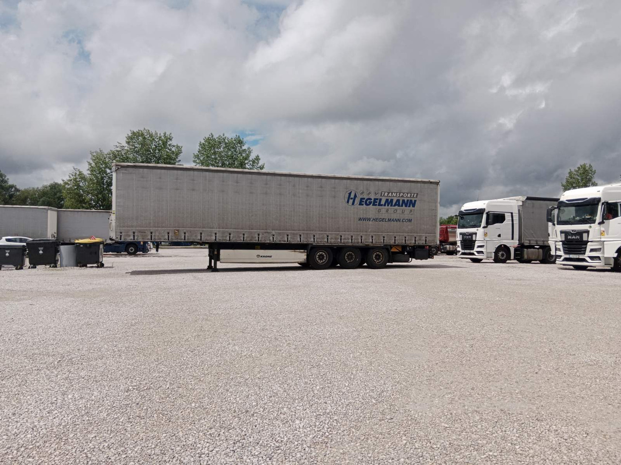 KRONE - Брезентово полуремарке: снимка 1 KRONE - Брезентово полуремарке: снимка 1