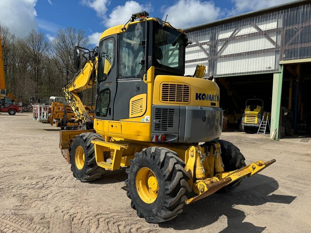 Komatsu PW 98 MR-8 - Колесен багер: снимка 5 Komatsu PW 98 MR-8 - Колесен багер: снимка 5