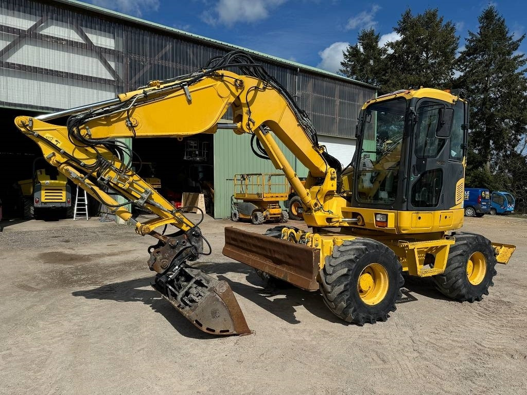 Komatsu PW 98 MR-8 - Колесен багер: снимка 1 Komatsu PW 98 MR-8 - Колесен багер: снимка 1