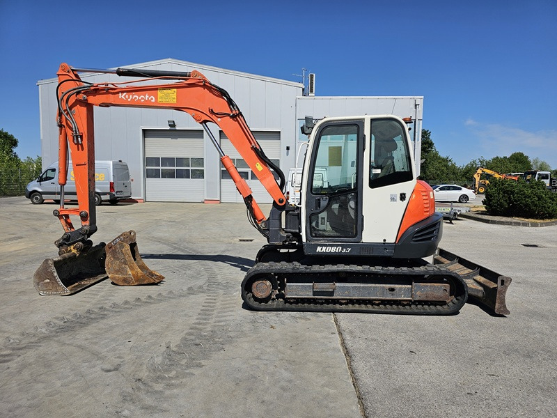 KUBOTA KX080-3 - Мини багер: снимка 2 KUBOTA KX080-3 - Мини багер: снимка 2